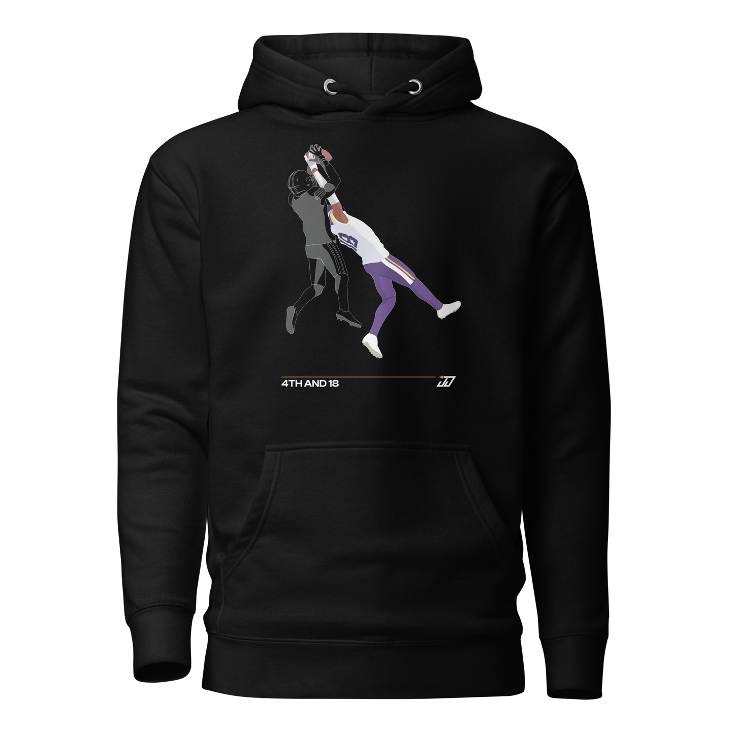 Justin Jefferson "4th & 18" Hoodie