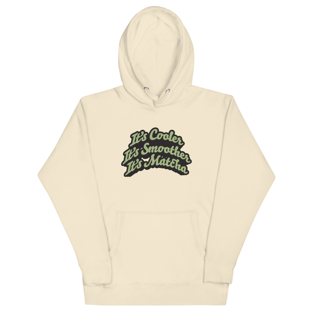 Matcha Bro "Cooler, Smoother, Matcha" Unisex Premium Hoodie | Cotton Heritage M2580