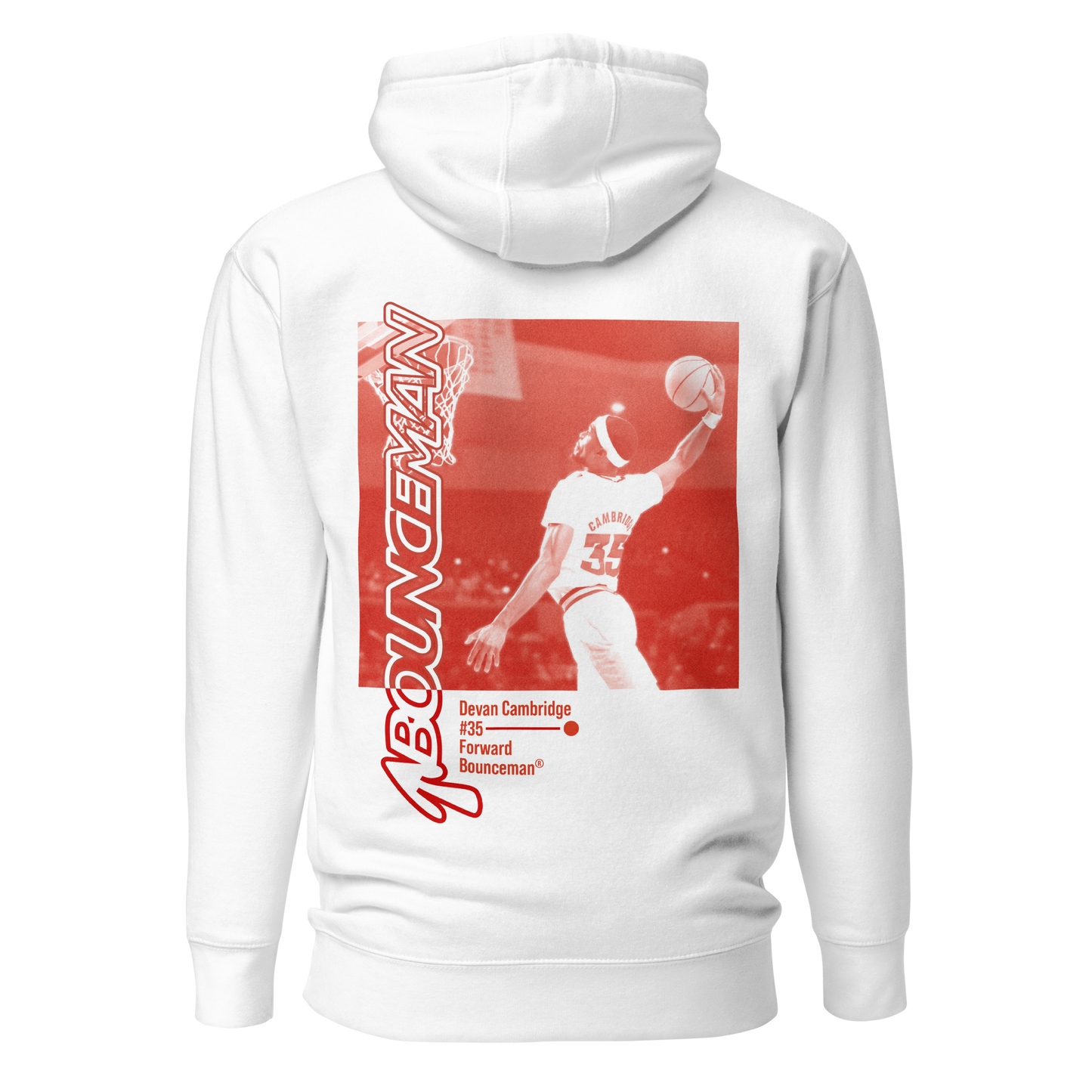 Devan Cambridge "Bounceman Photo" Hoodie