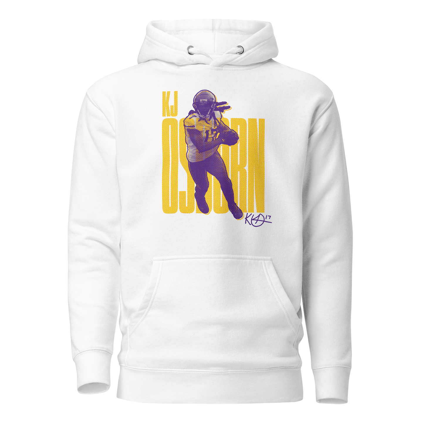 K.J. Osborn "silhouette" Hoodie