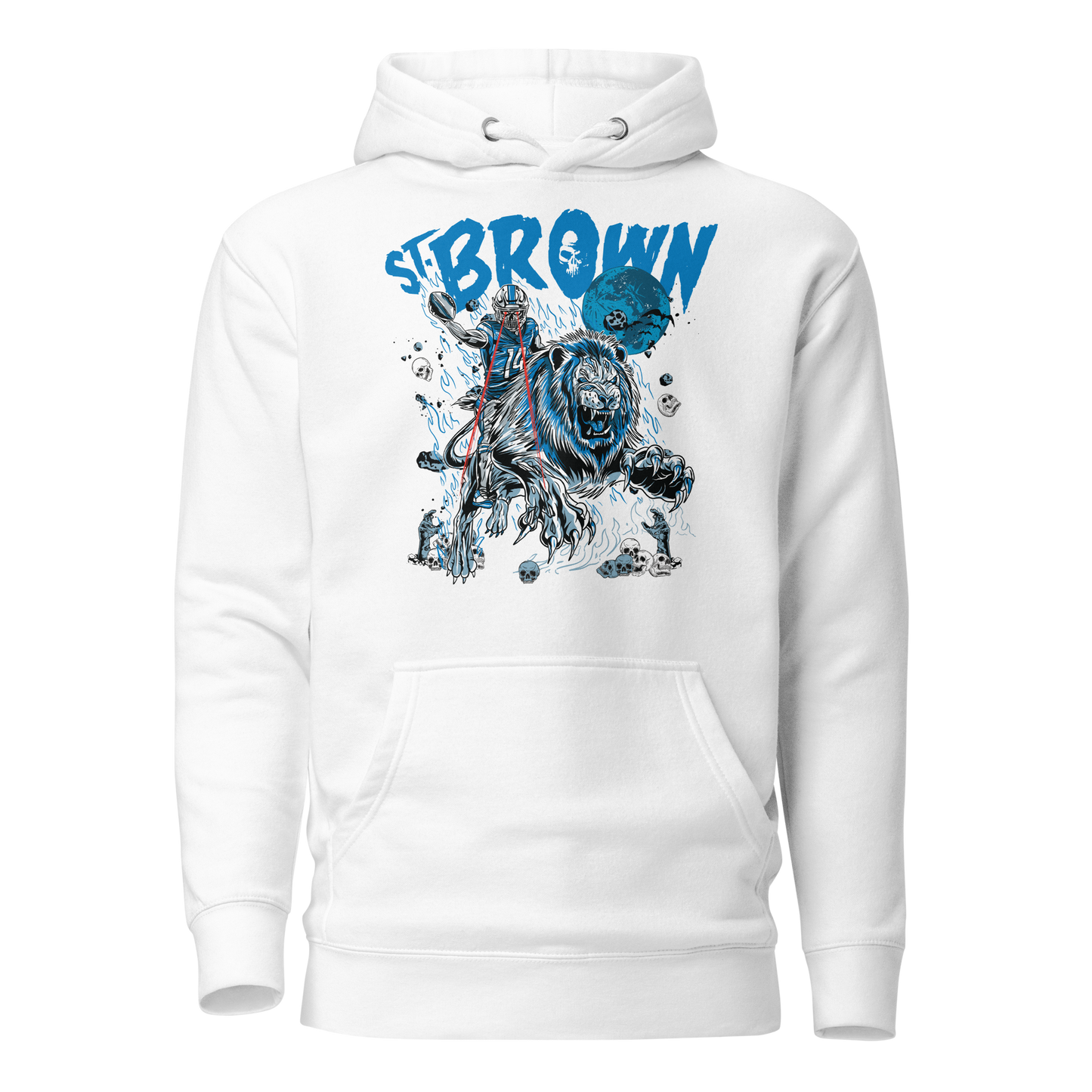 Amon-Ra St. Brown "Laser Lion" Hoodie