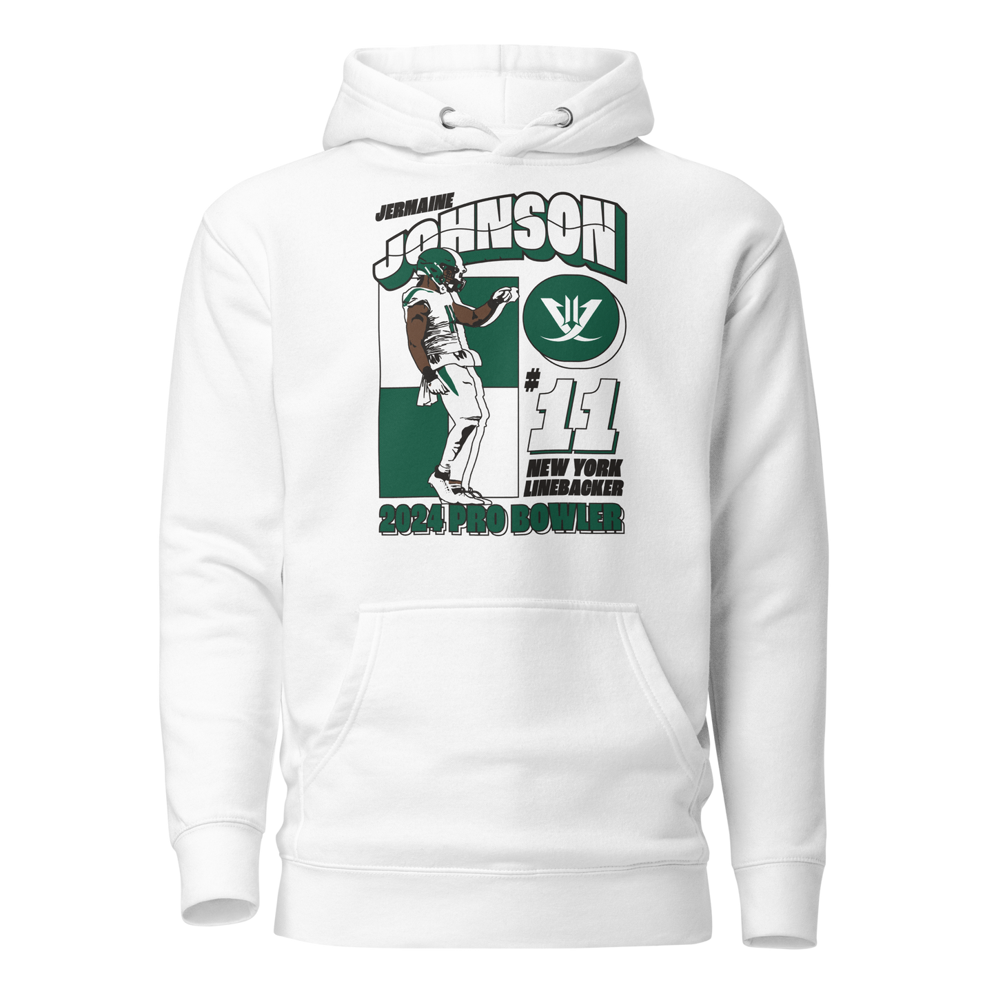 Jermaine Johnson "2024 Pro Bowler" Hoodie