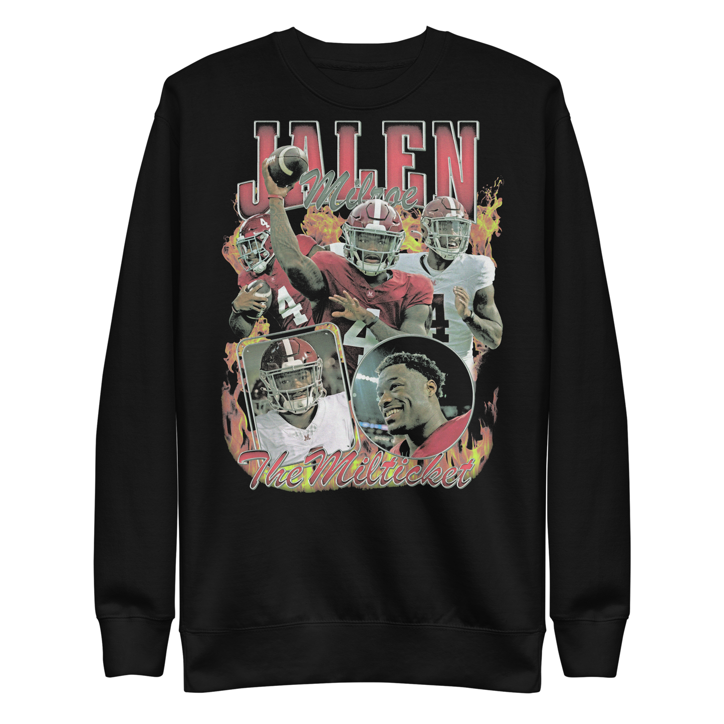 Jalen Milroe "Collage" Sweatshirt