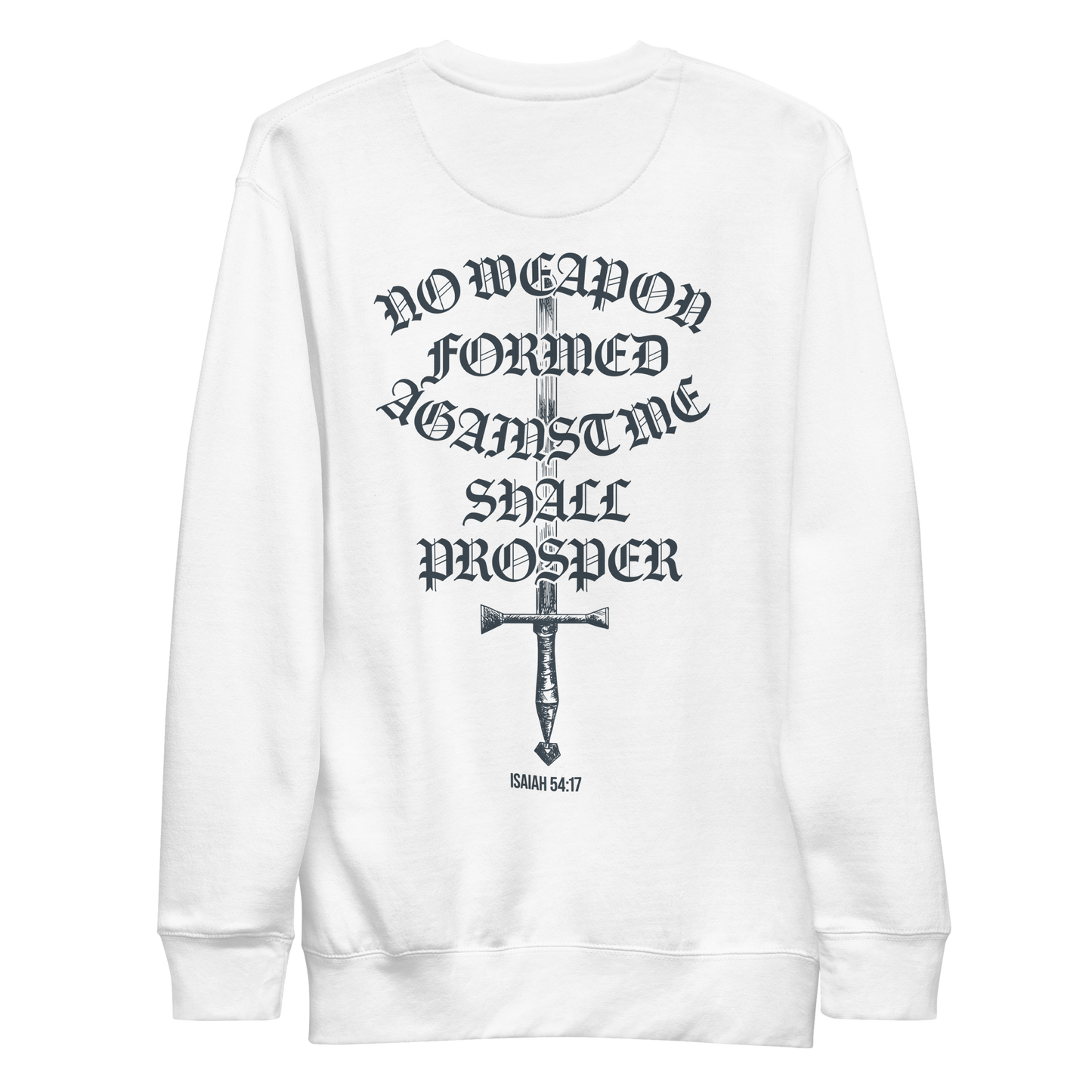 Jerrick Gibson "Isaiah 54:17" Sweatshirt