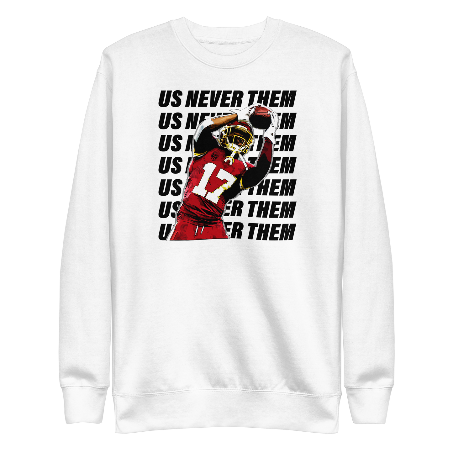 Terry McLaurin "Us Never Them Catch" Sweatshirt