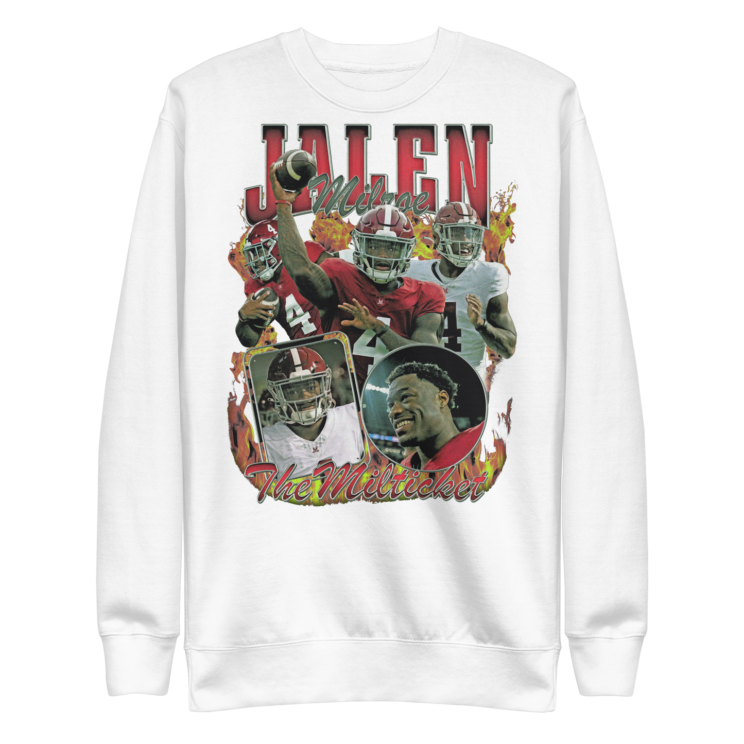 Jalen Milroe "Collage" Sweatshirt