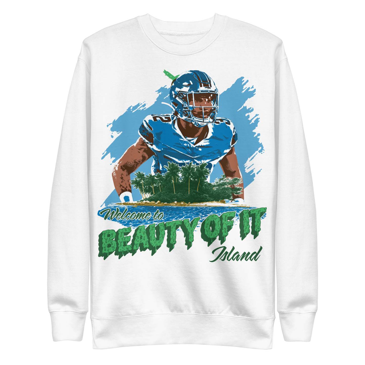 Brian Branch "Beauty of It Island" Sweatshirt