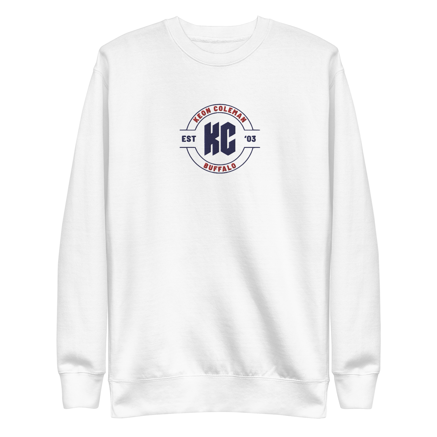 Keon Coleman "Logo Badge" Sweatshirt