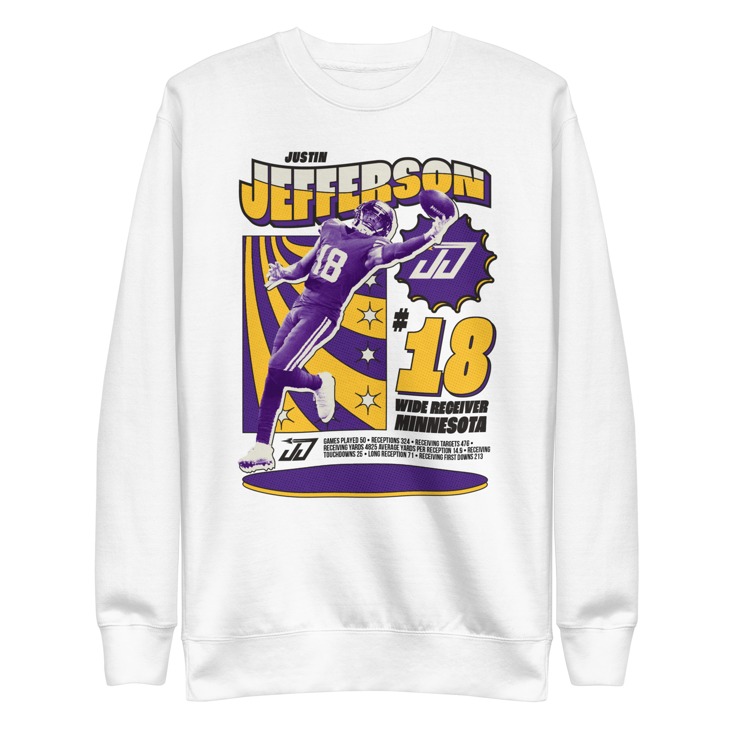 Justin Jefferson "Retro" Sweatshirt