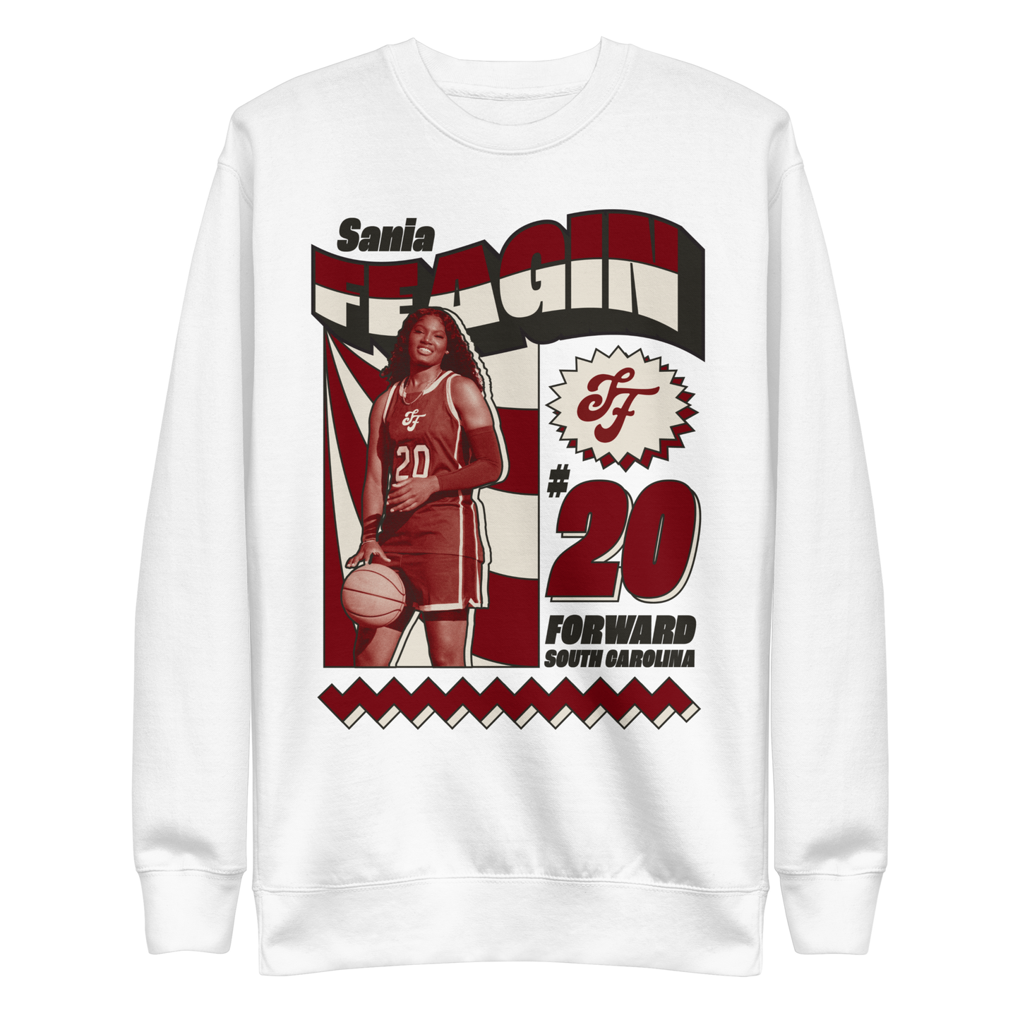 Sania Feagin "Retro" Sweatshirt