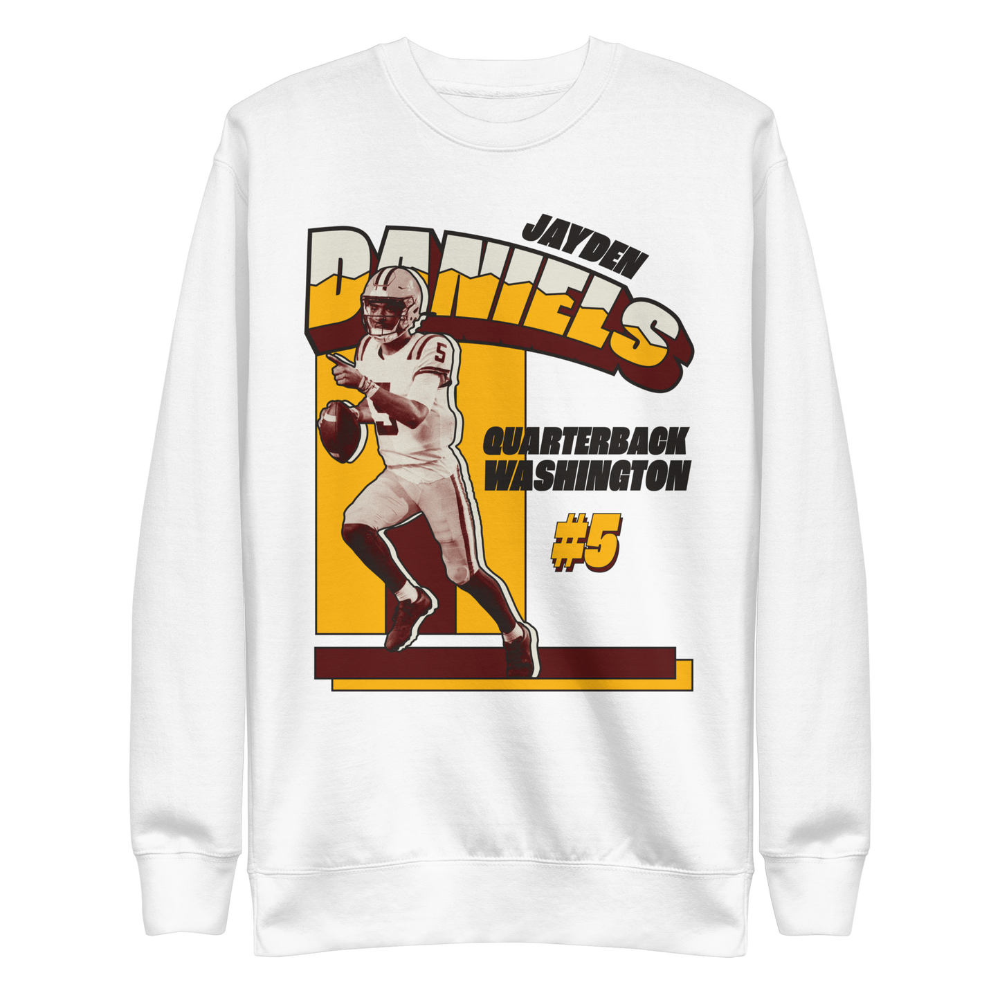 Jayden Daniels "Retro" Sweatshirt