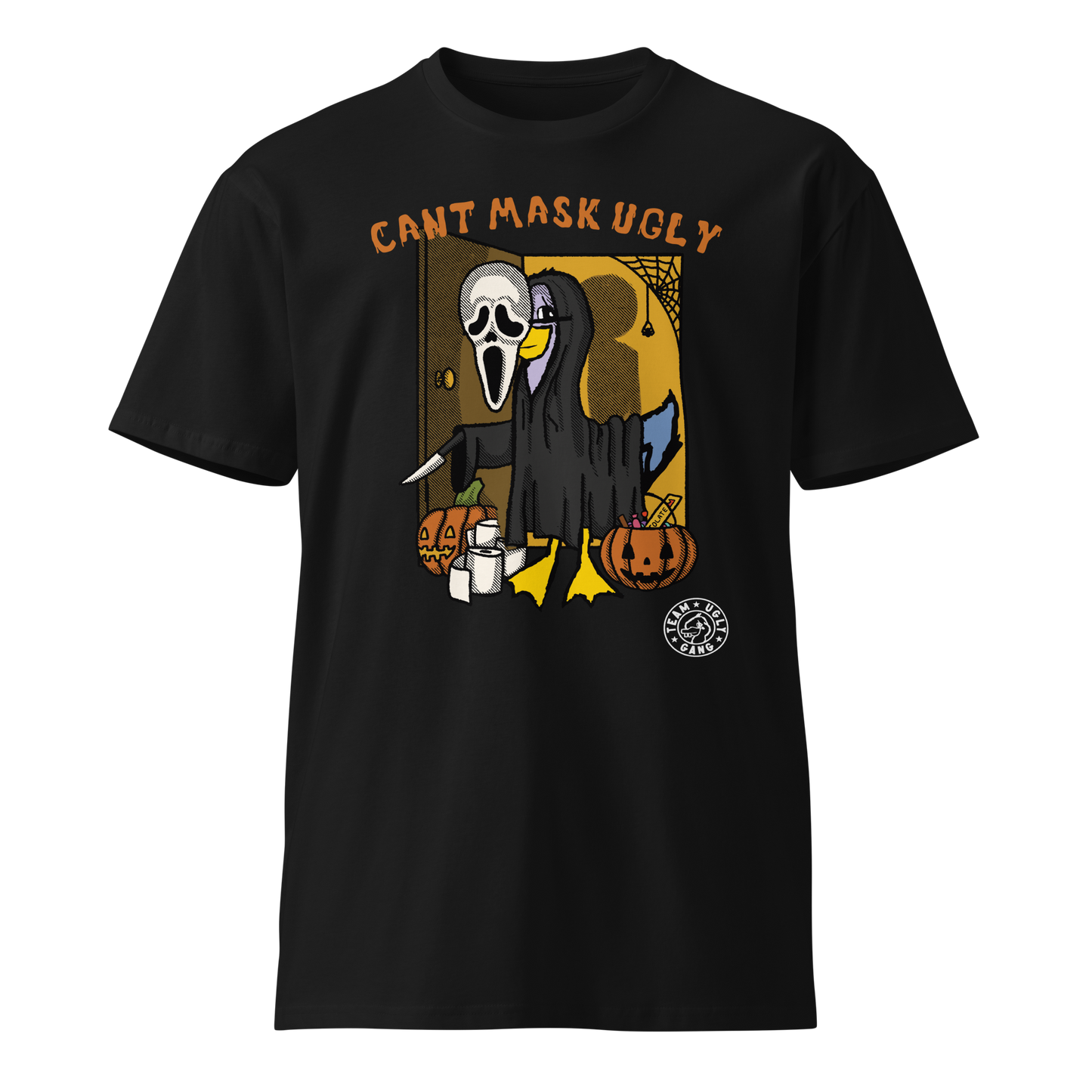 Team Ugly Gang “Scream Duck” Unisex T-shirt Black