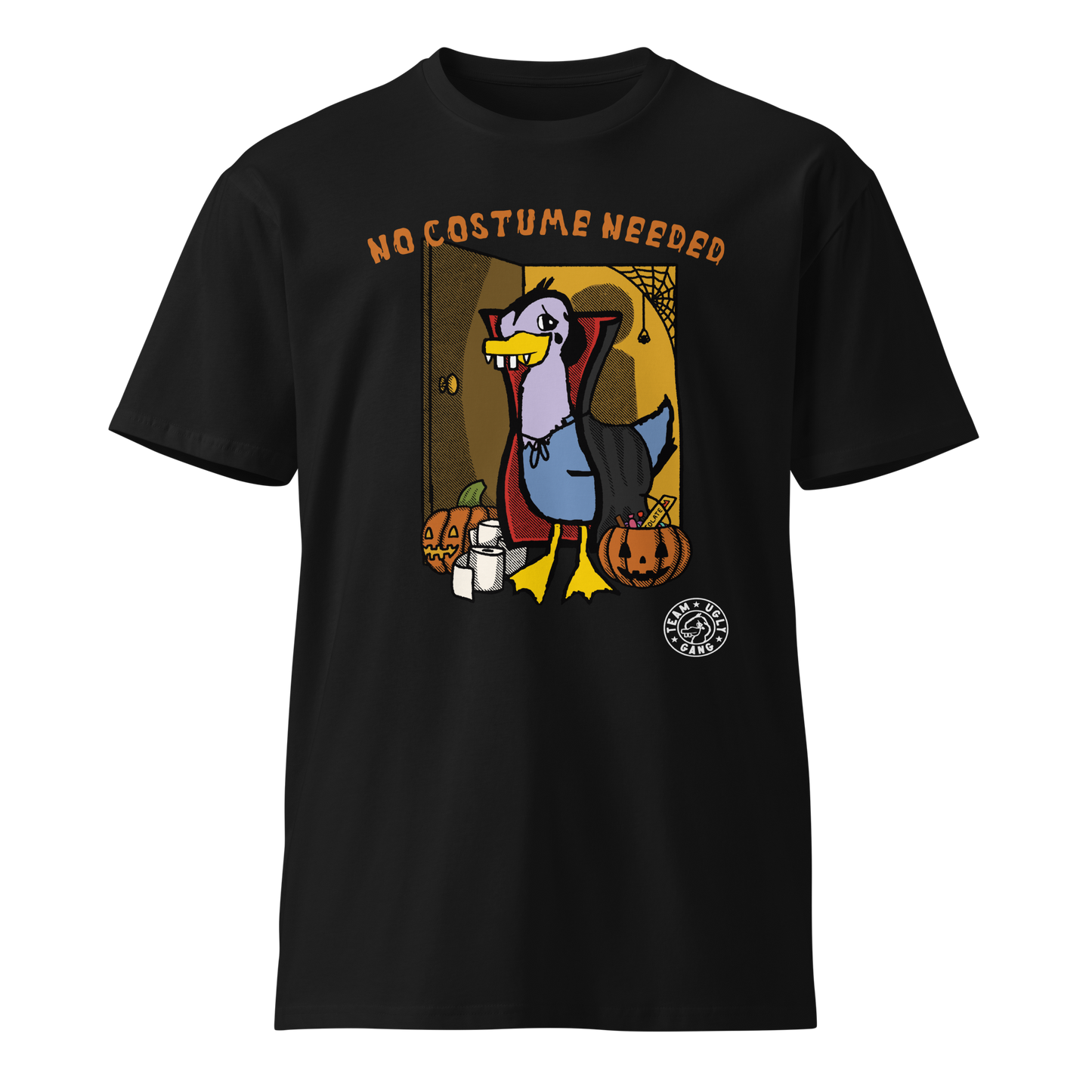 Team Ugly Gang “Vampire Duck” Unisex T-shirt Black