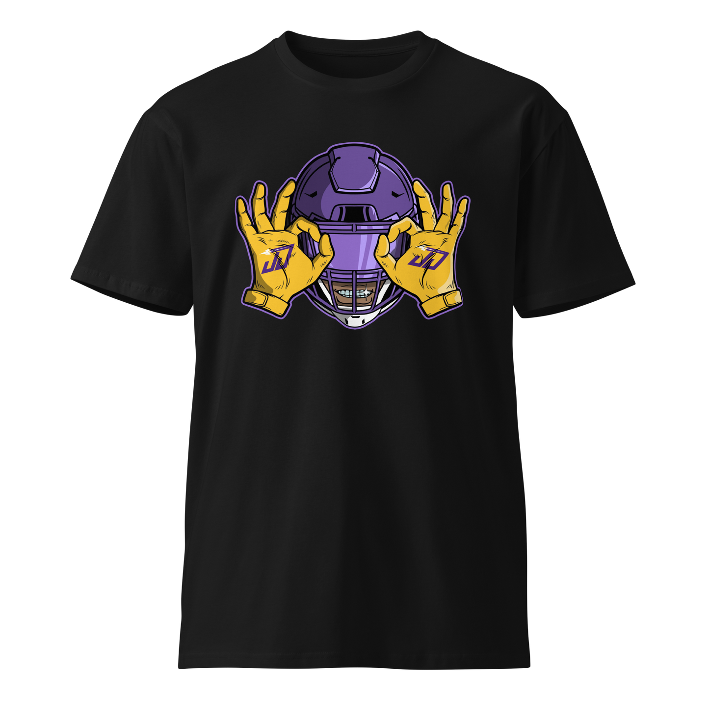 Justin Jefferson "Griddy" Unisex T-shirt Black