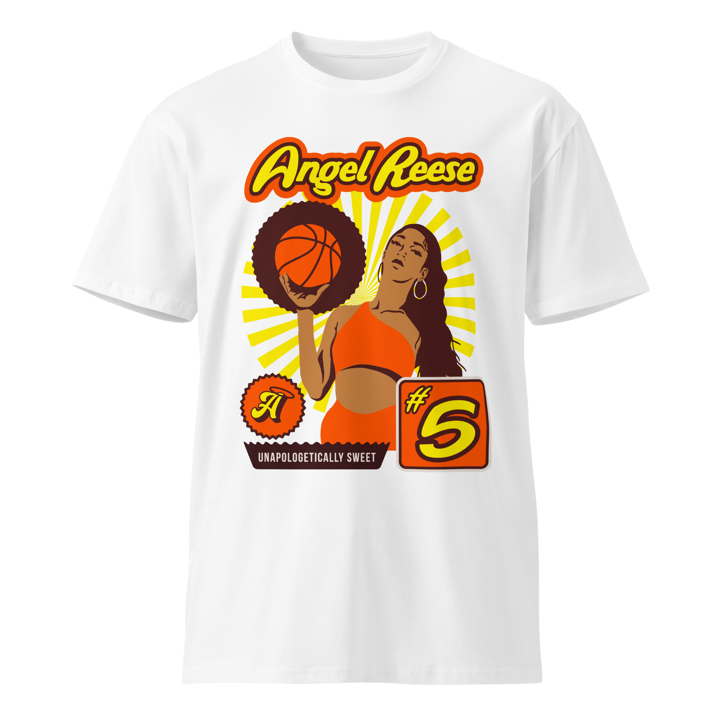 Angel Reese "Unapologetically Sweet" Unisex T-Shirt