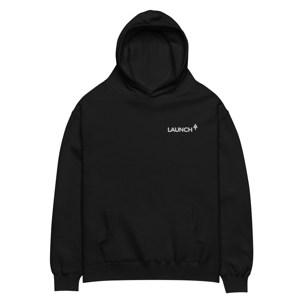 Launch Test Logo Hoodie Black