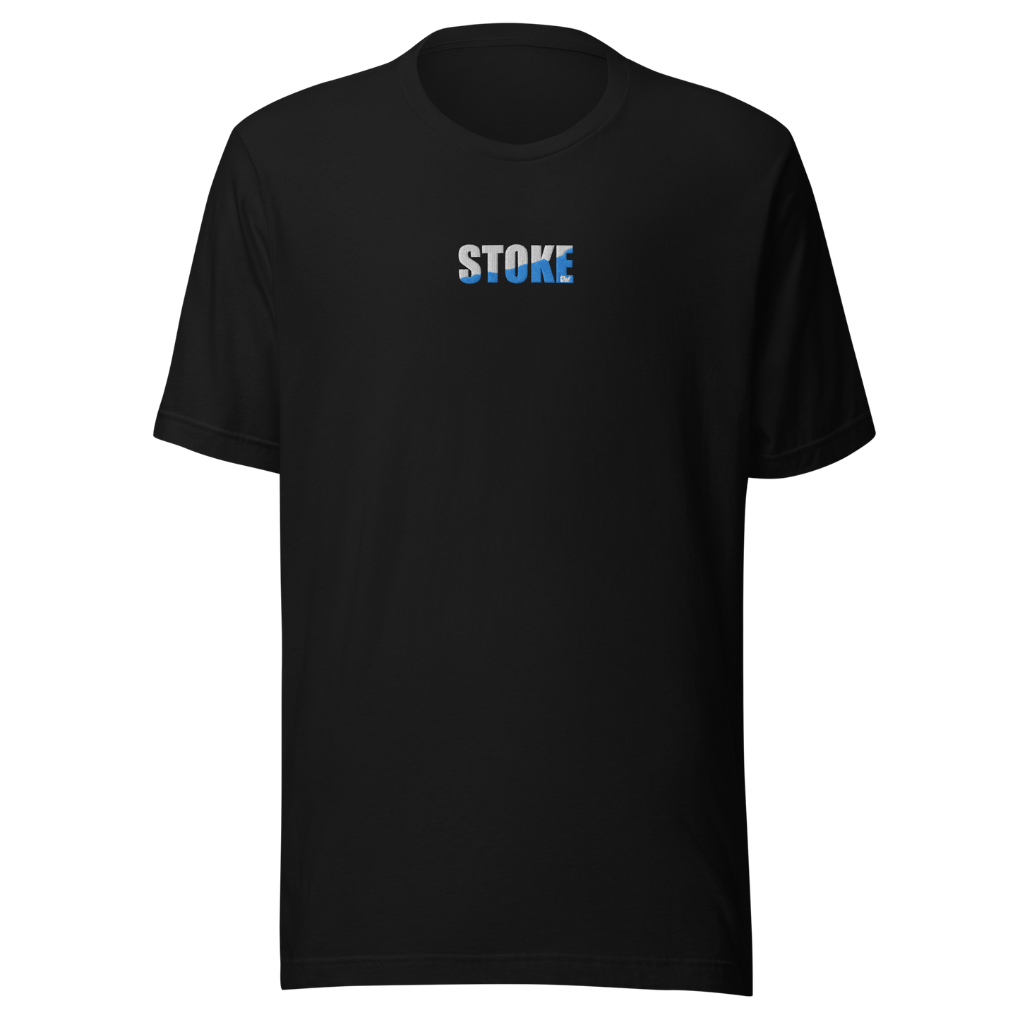 Casey Willax "Stoke" Embroidered T-shirt Black
