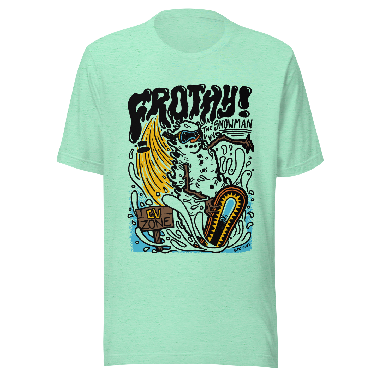 Casey Willax "Frothy The Snowman" T-shirt