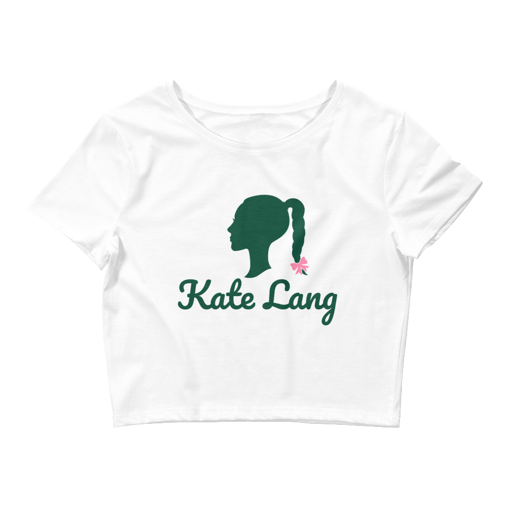 Kate Lang "Logo" Crop Top