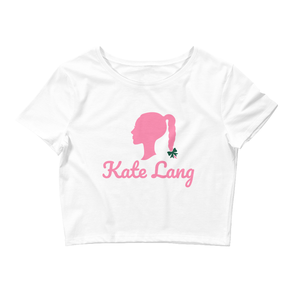 Kate Lang "Logo" Crop Top