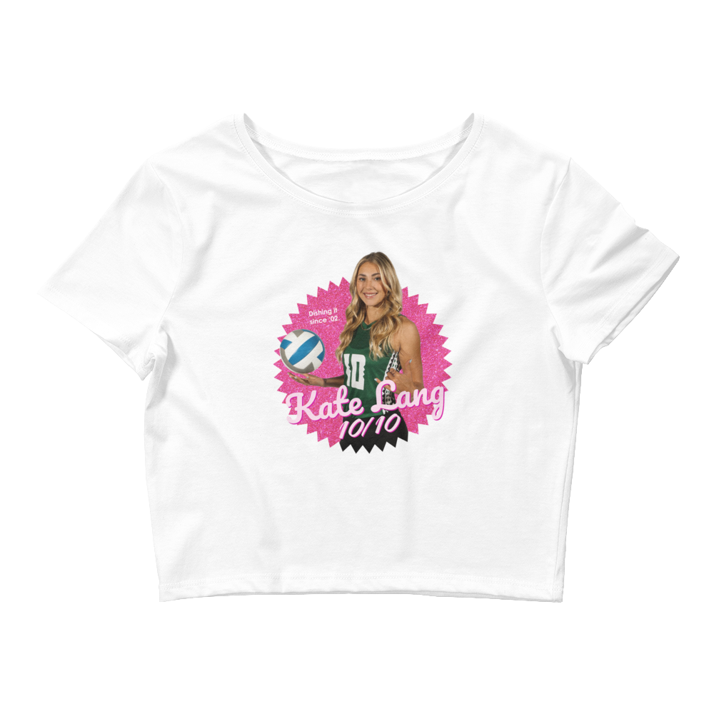 Kate Lang "Character Poster" Crop Top