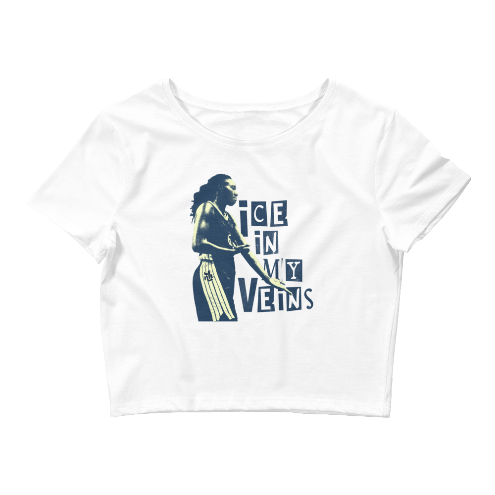 Natasha Howard "Ice In My Viens" Crop Top