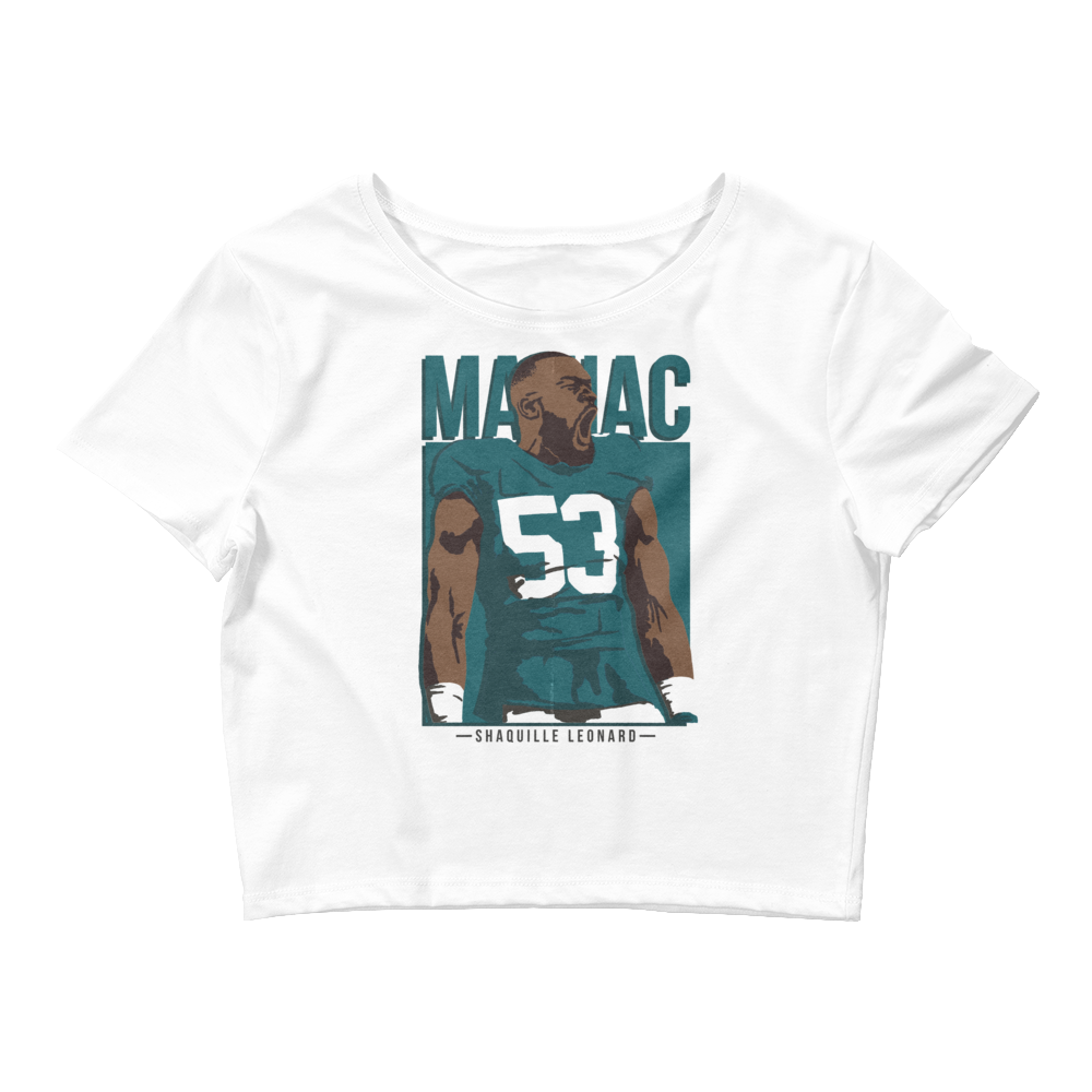 Shaquille Leonard "Vintage Maniac V2" Crop Top