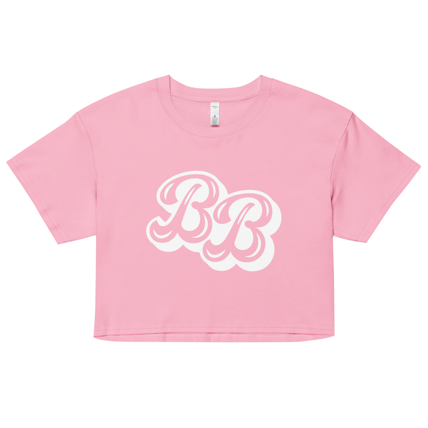 Angel Reese Pink Logo Crop Top