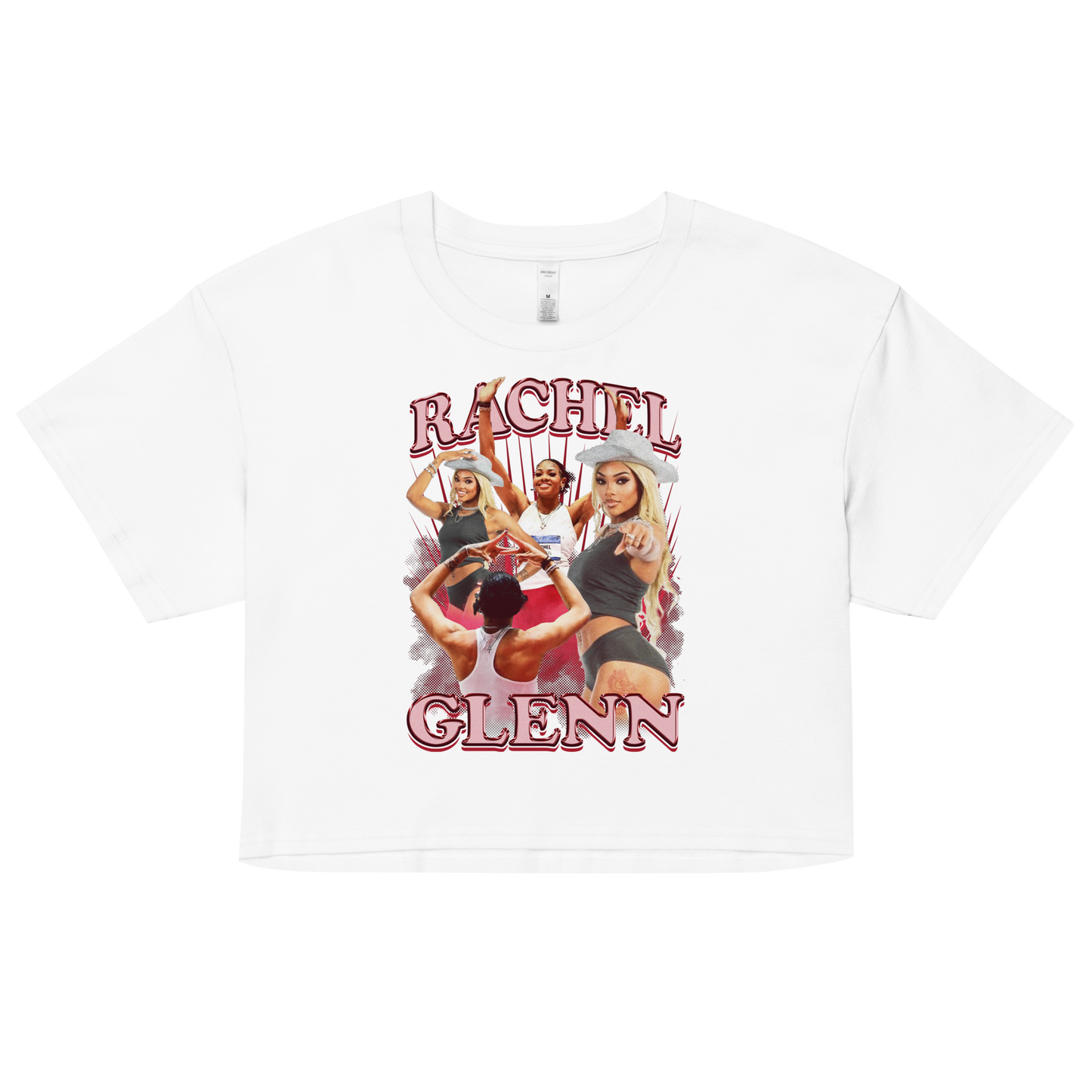 Rachel Glenn "Collage" Crop Top