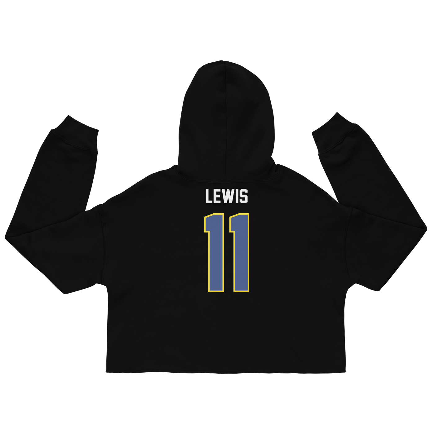 Sam Lewis "Jersey" Cropped Hoodie