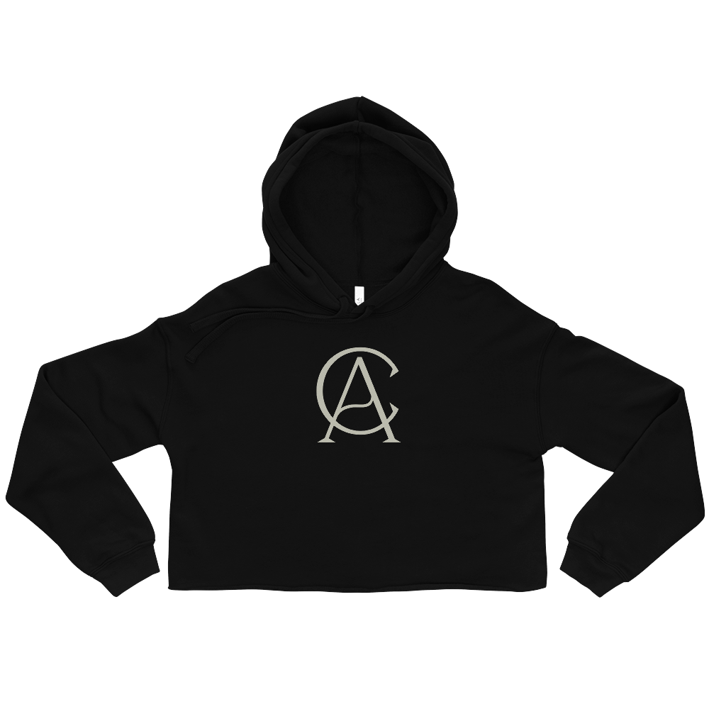 Allie Clifton "Logo" Cropped Hoodie