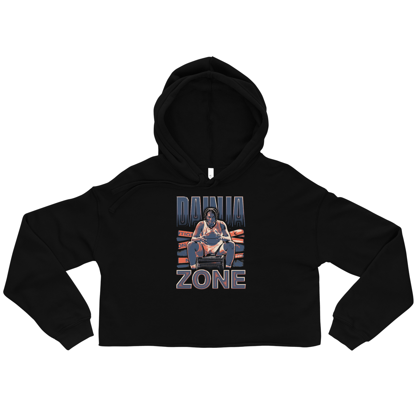 Dain Dainja "Dainja Zone" Cropped Hoodie