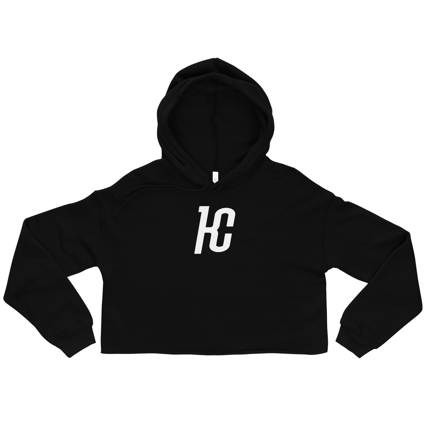 Kamilla Cardoso "Logo" Cropped Hoodie