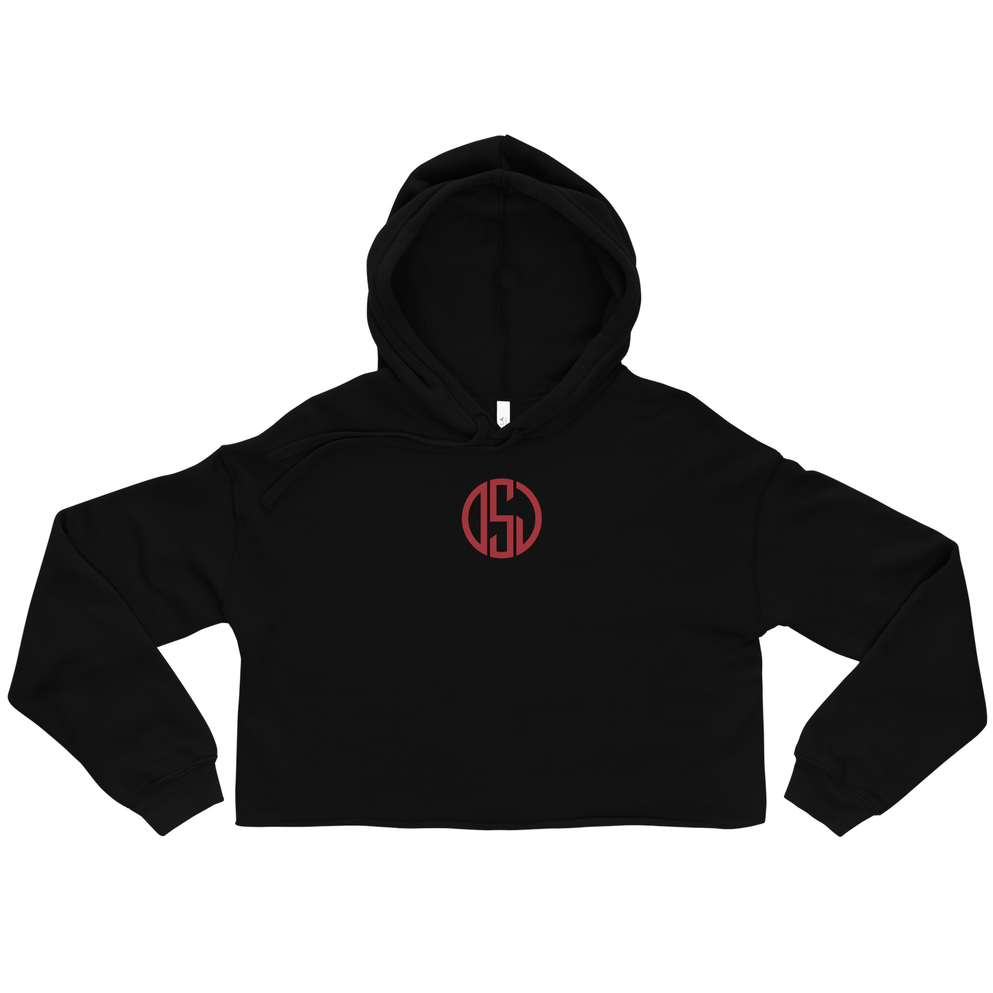 David Sanders Jr. "Logo" Cropped Hoodie