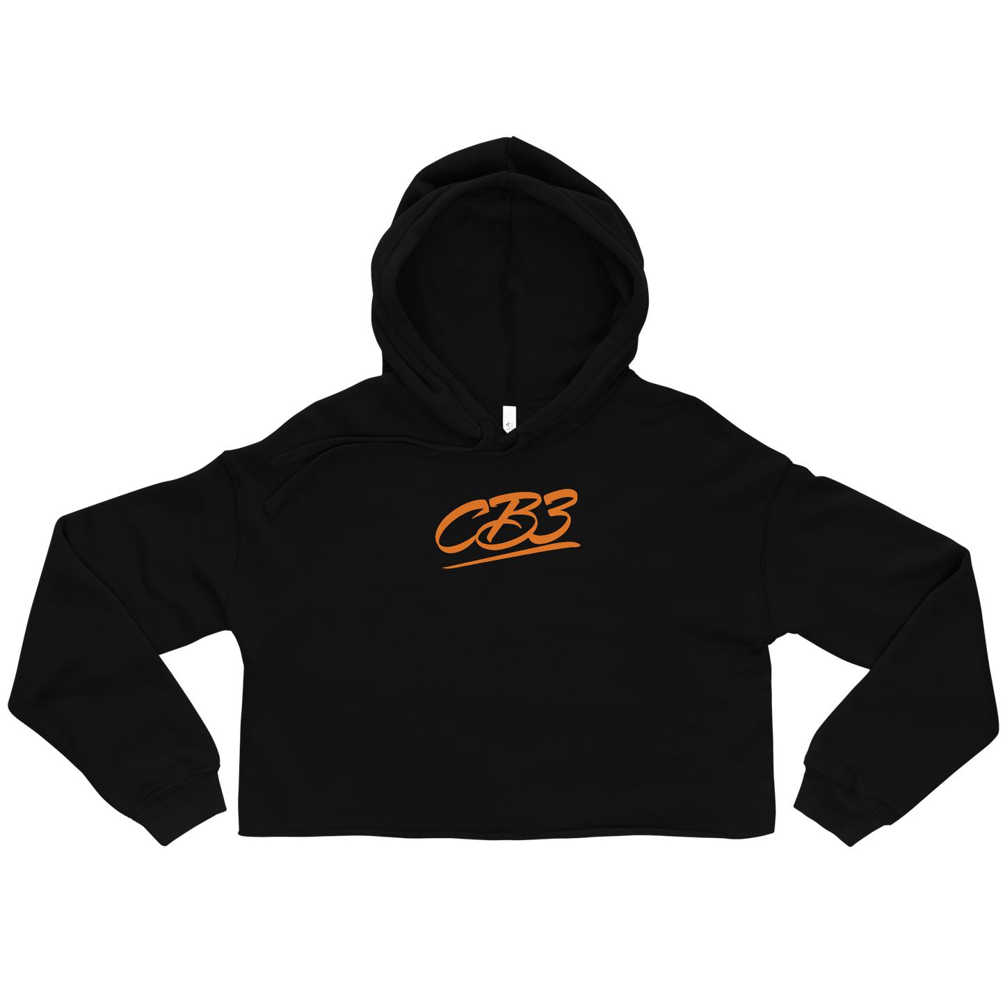 Caleb Burton III "Logo" Cropped Hoodie