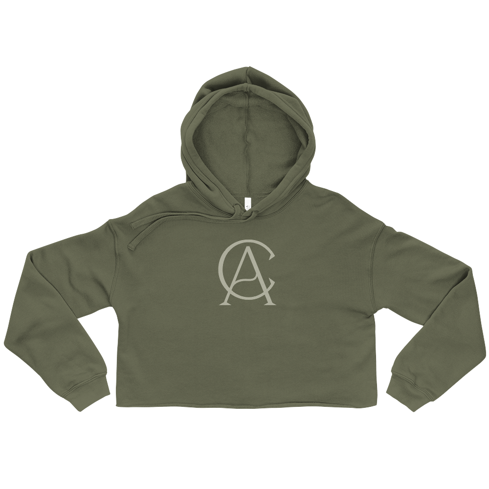 Allie Clifton "Logo" Cropped Hoodie