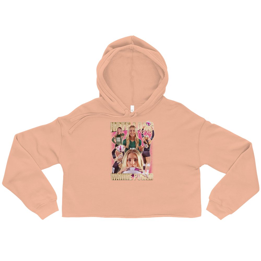 Kate Lang "Collage" Cropped Hoodie