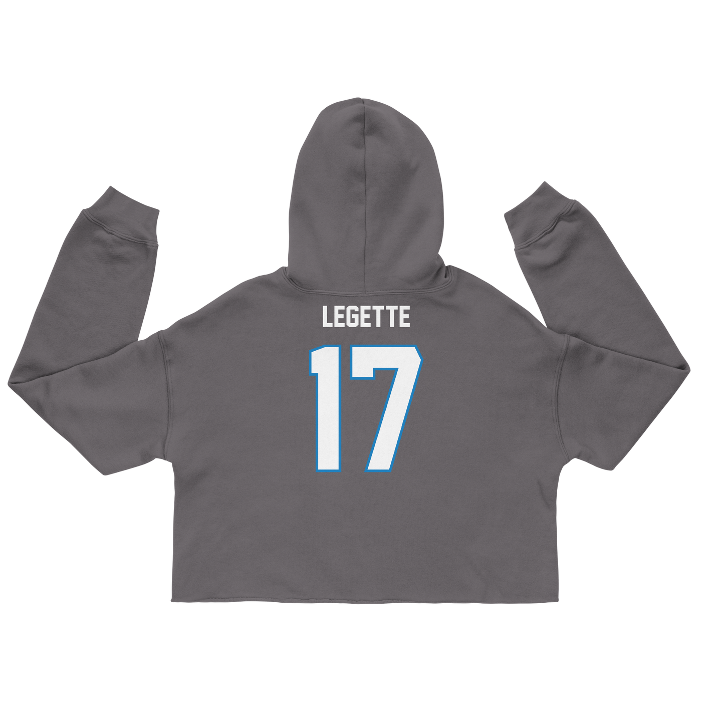 Xavier Legette "Jersey" Cropped Hoodie