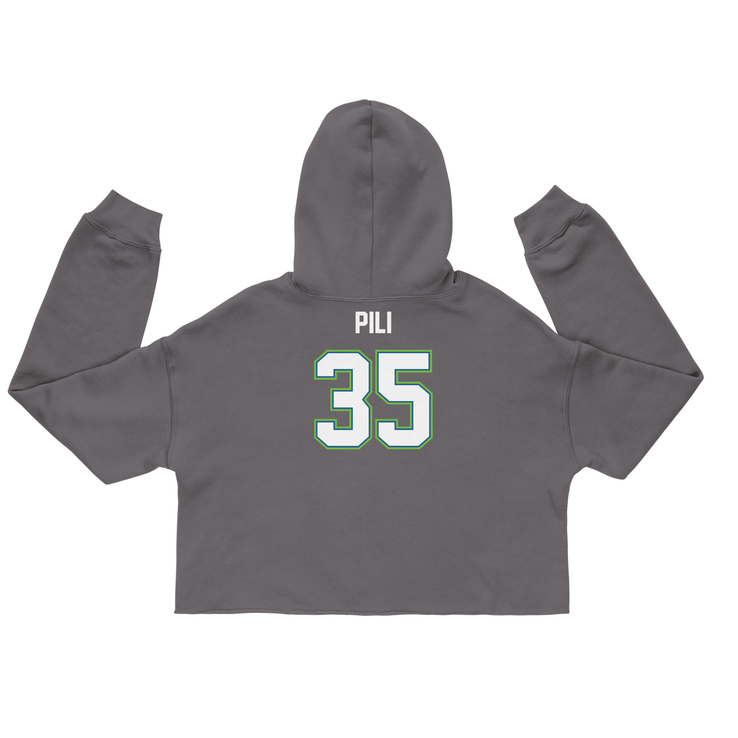 Alissa Pili "Jersey" Cropped Hoodie