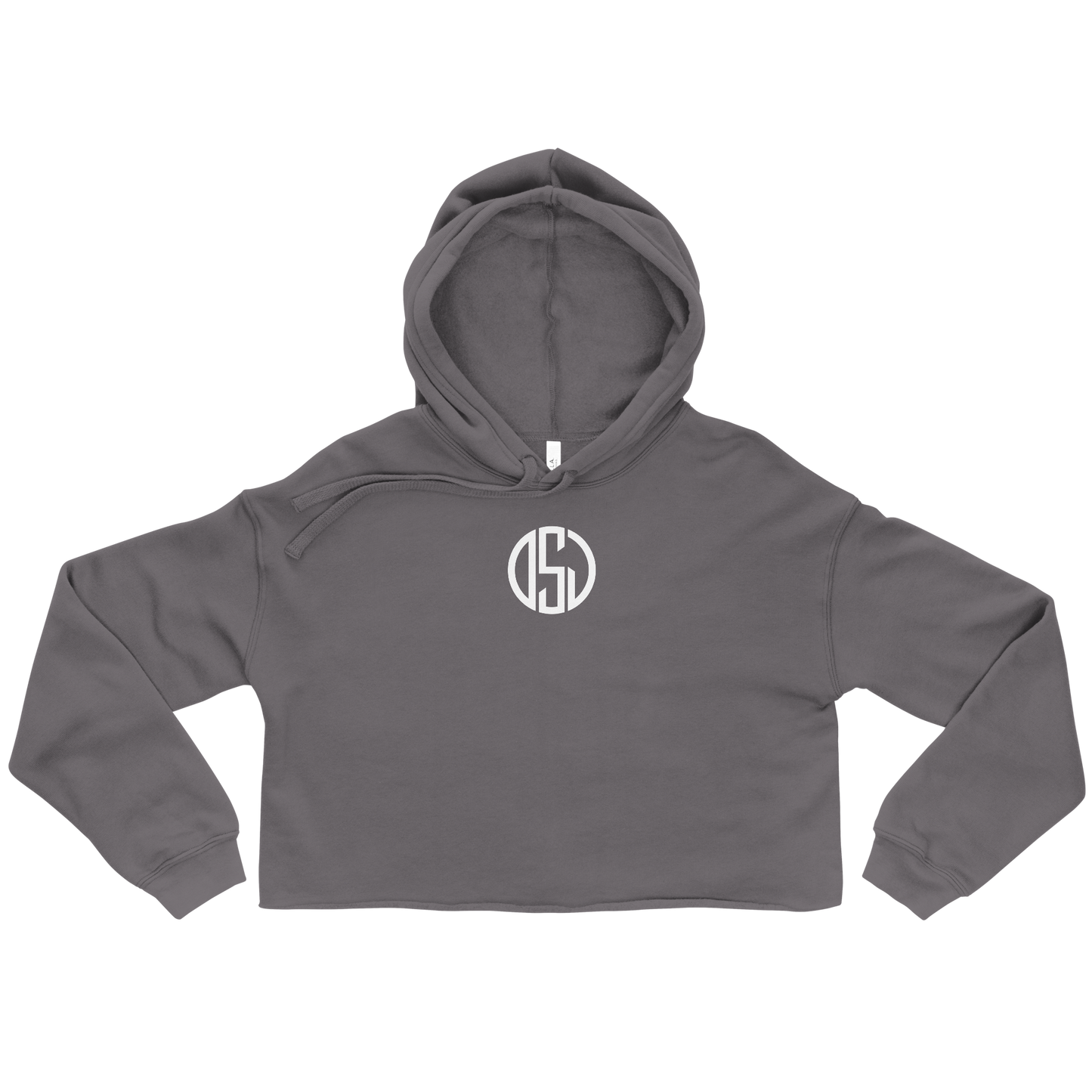 David Sanders Jr. "Logo" Cropped Hoodie