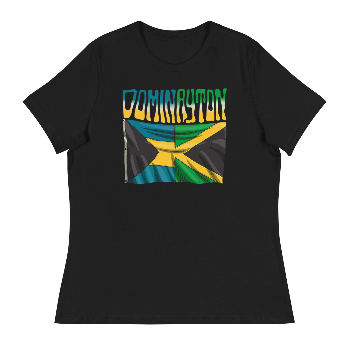 Deandre Ayton "PE Flag" Black Shirt Womens