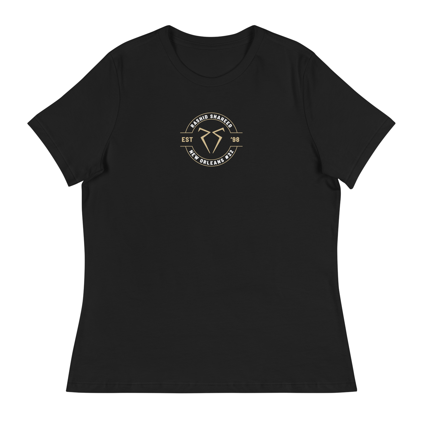 Rashid Shaheed "Logo Badge" Womens T-Shirt