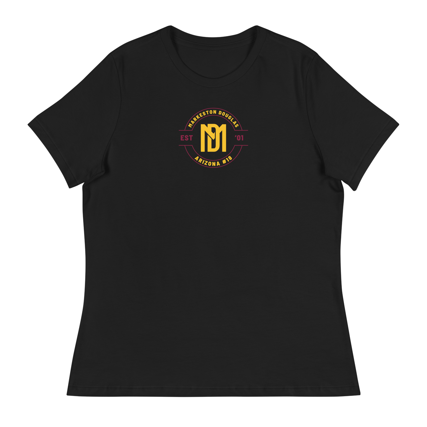 Markeston Douglas "Logo Badge" Women's T-Shirt