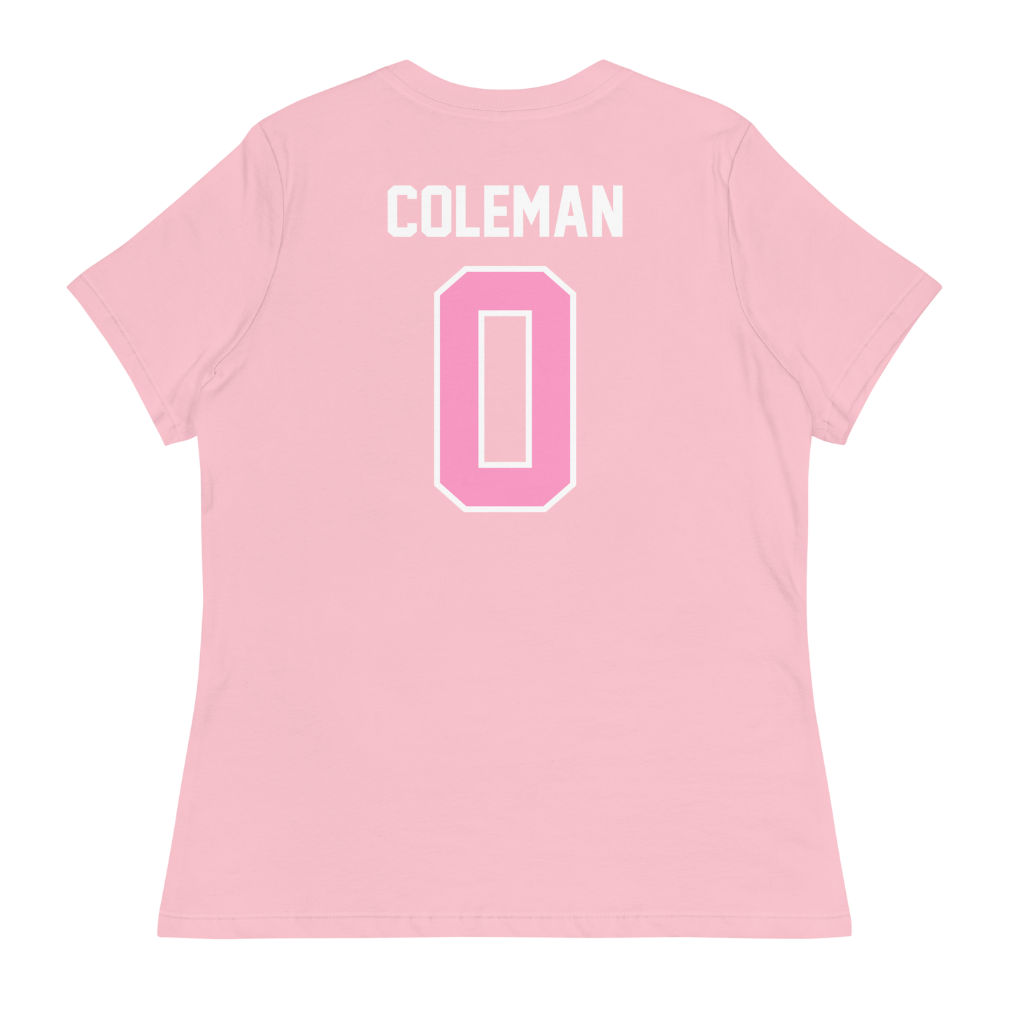 Keon Coleman "Breast Cancer Awareness Jersey" Women's T-Shirt