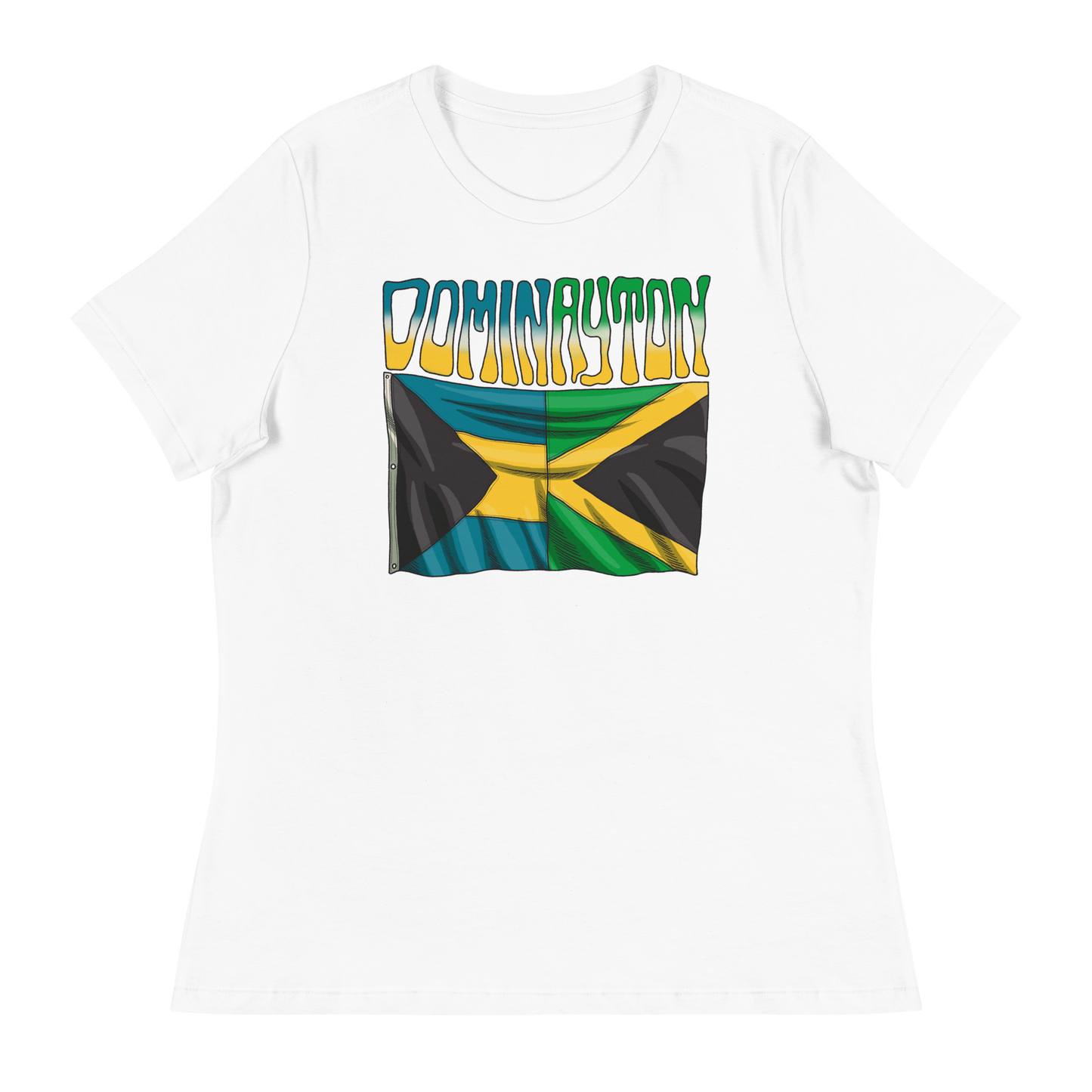 Deandre Ayton "PE Flag" White Shirt Womens