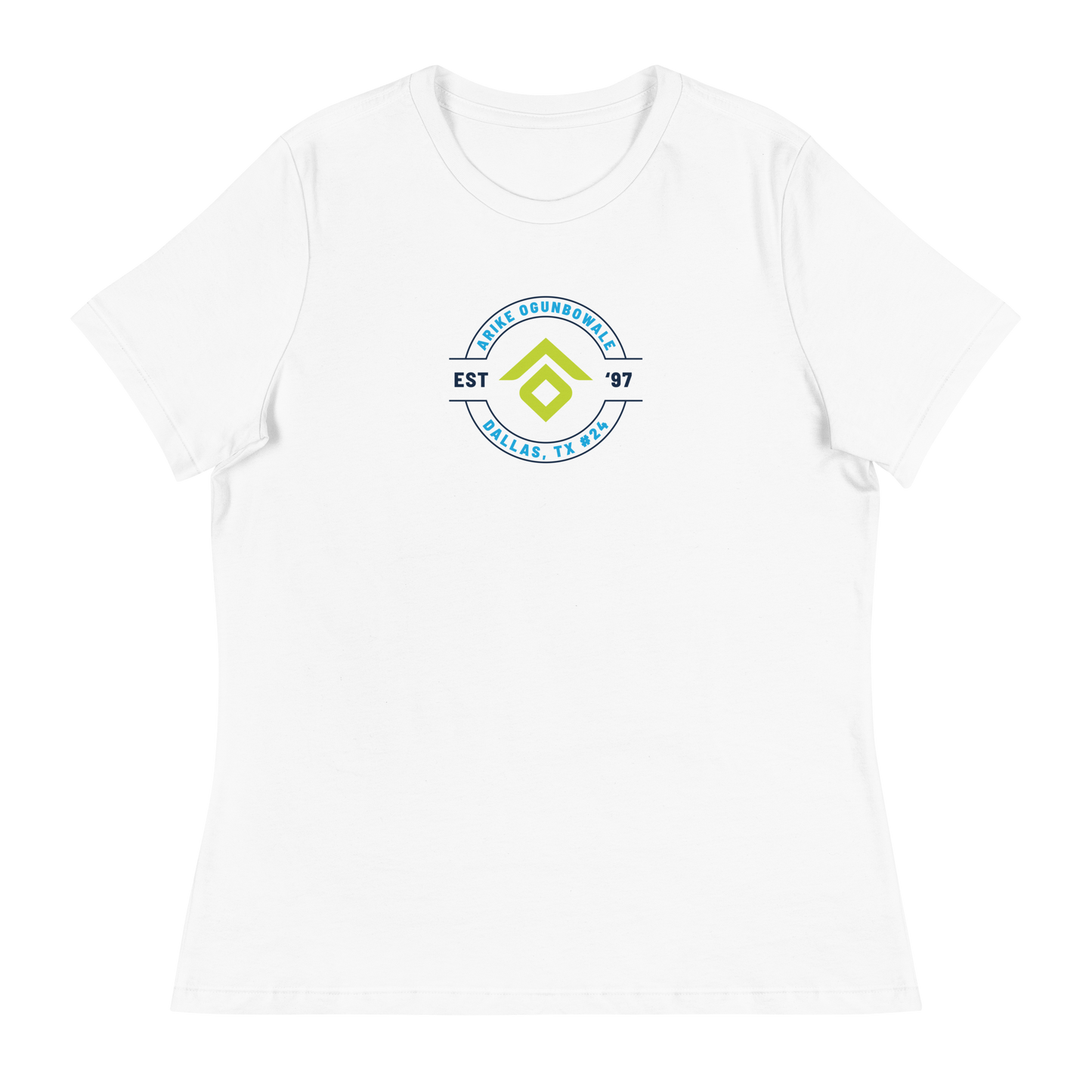 Arike Ogunbowale "Logo Badge" Women's T-Shirt