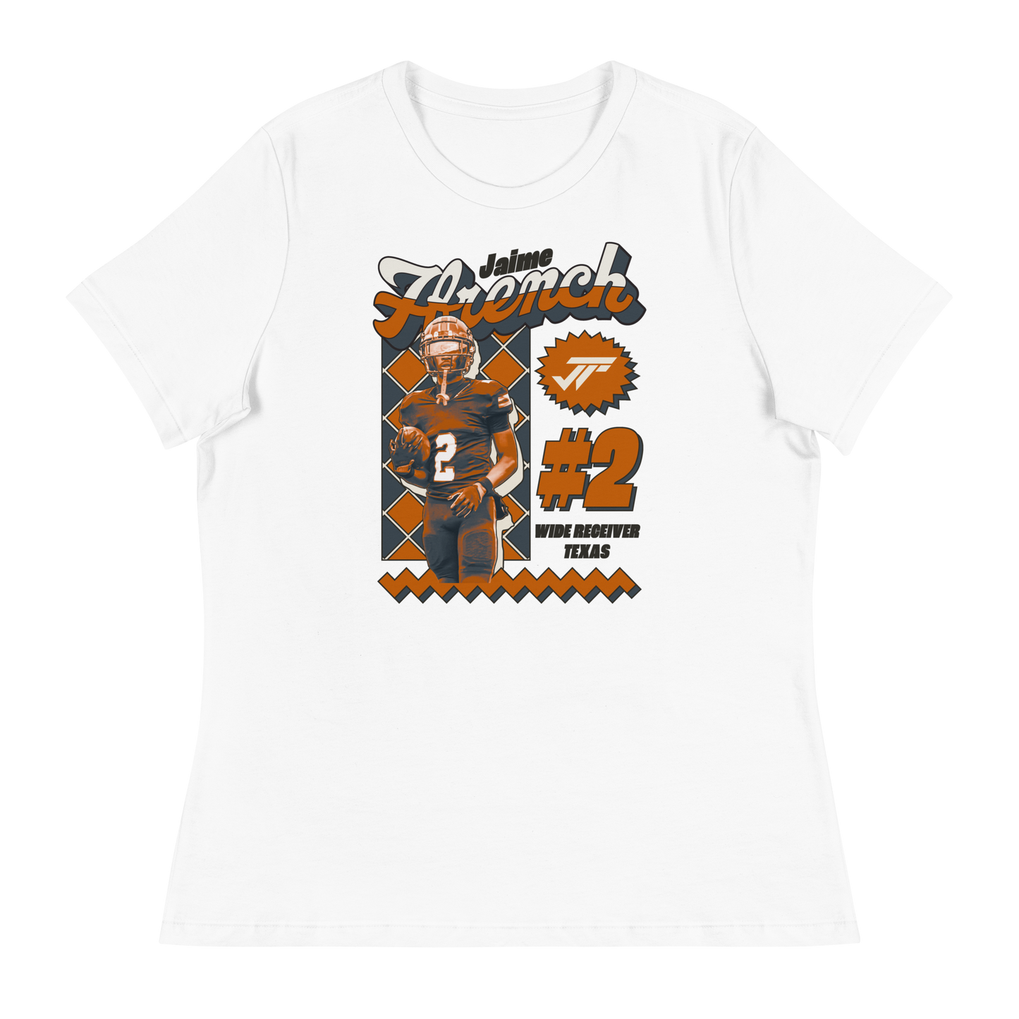 Jaime Ffrench Texas "Retro" Women's T-Shirt