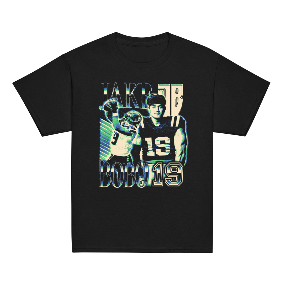 Jake Bobo Vintage Vintage Youth T-shirt Black by Athlete Market
