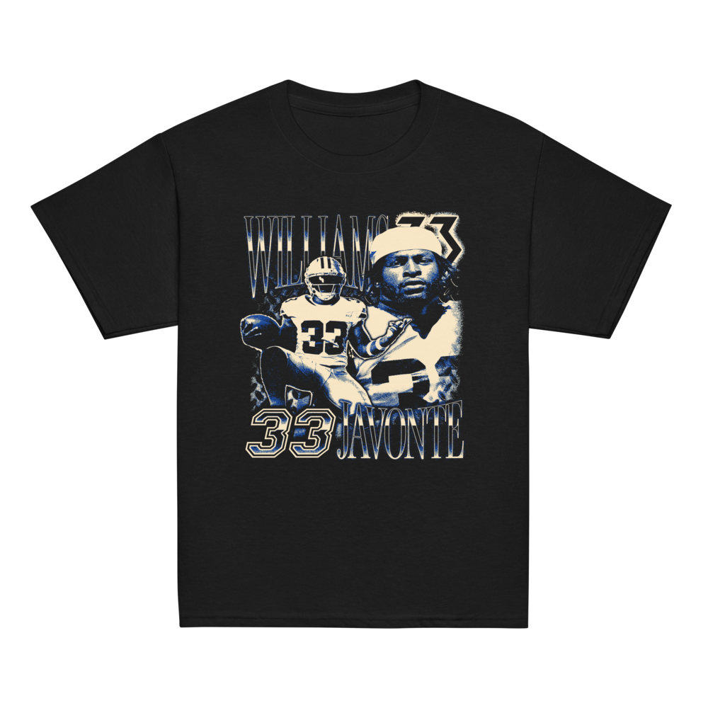 Javonte Williams Vintage Youth T-shirt Black