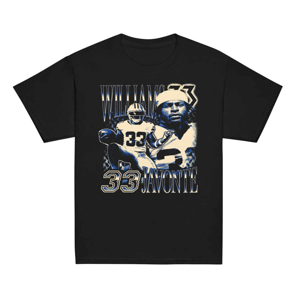 Javonte Williams Vintage Youth T-shirt Black